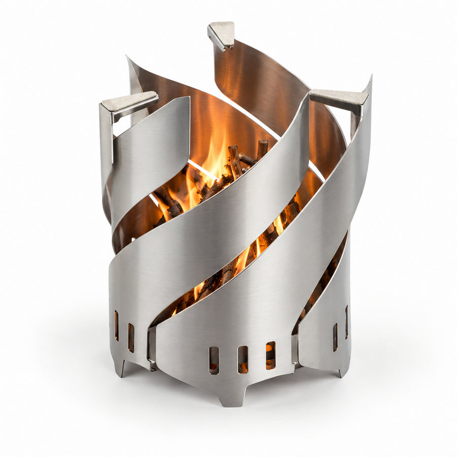 Spiral Draft Stove