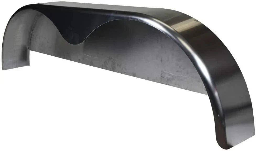 2025 72×10-3/4 Tandem Axle Steel Trailer Fender w/Back Plate Welded In (2-Pack)