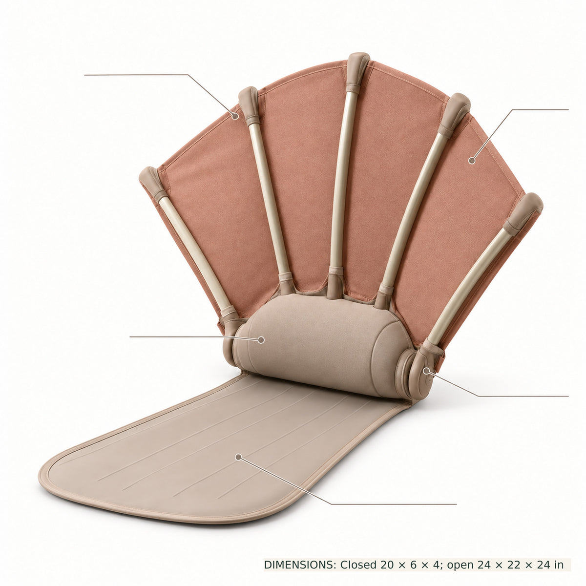 Ground Bloom Backrest