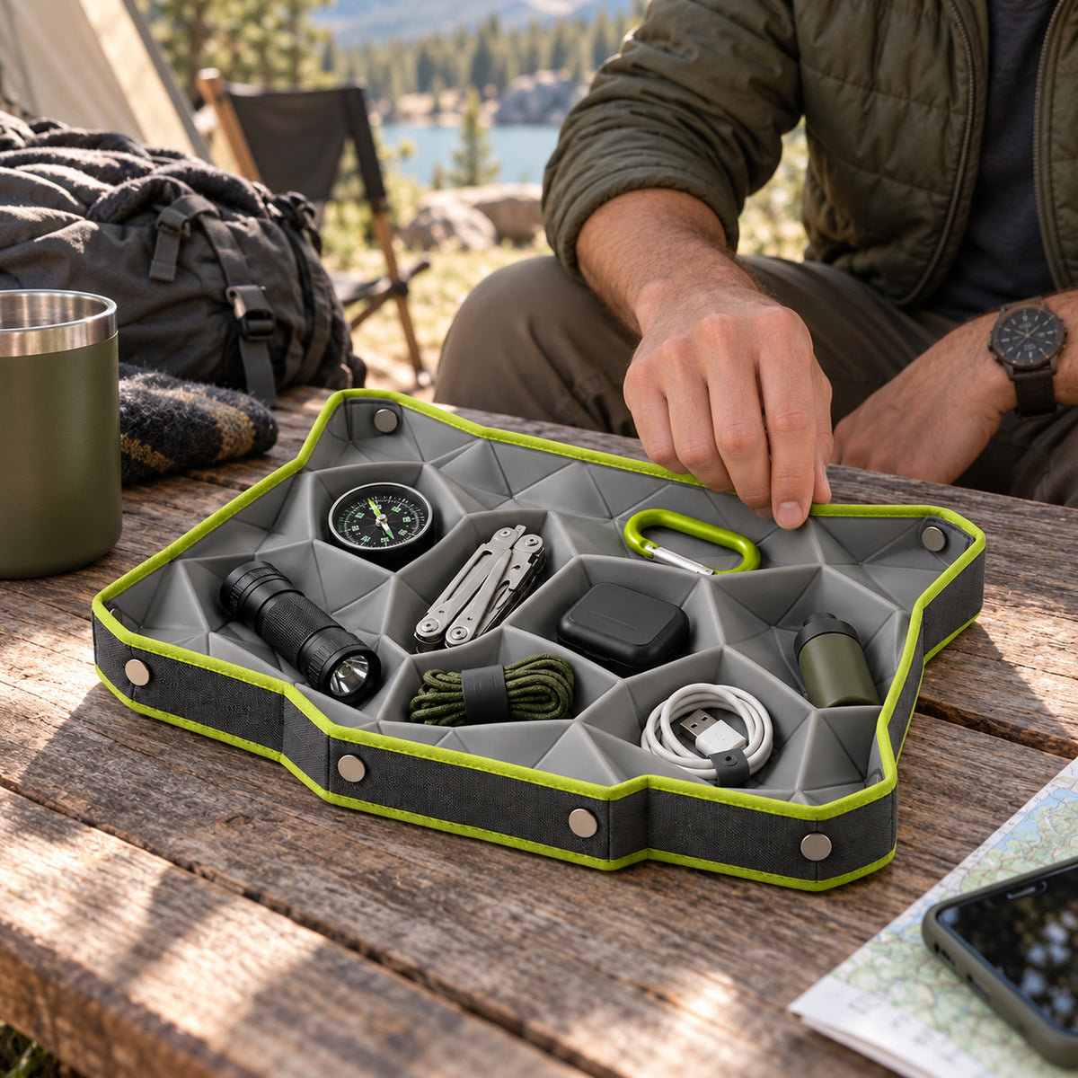 Memory Grid Gear Tray