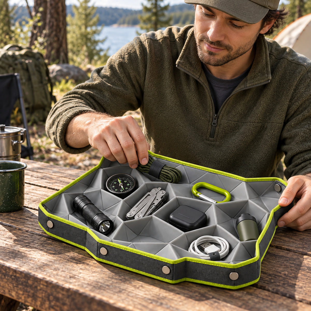 Memory Grid Gear Tray
