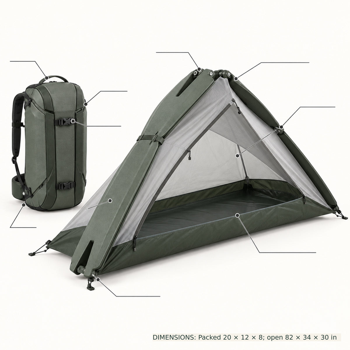 Ridgepack Solo Pod