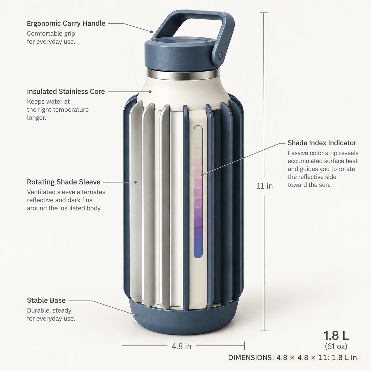 Shade Index Carafe