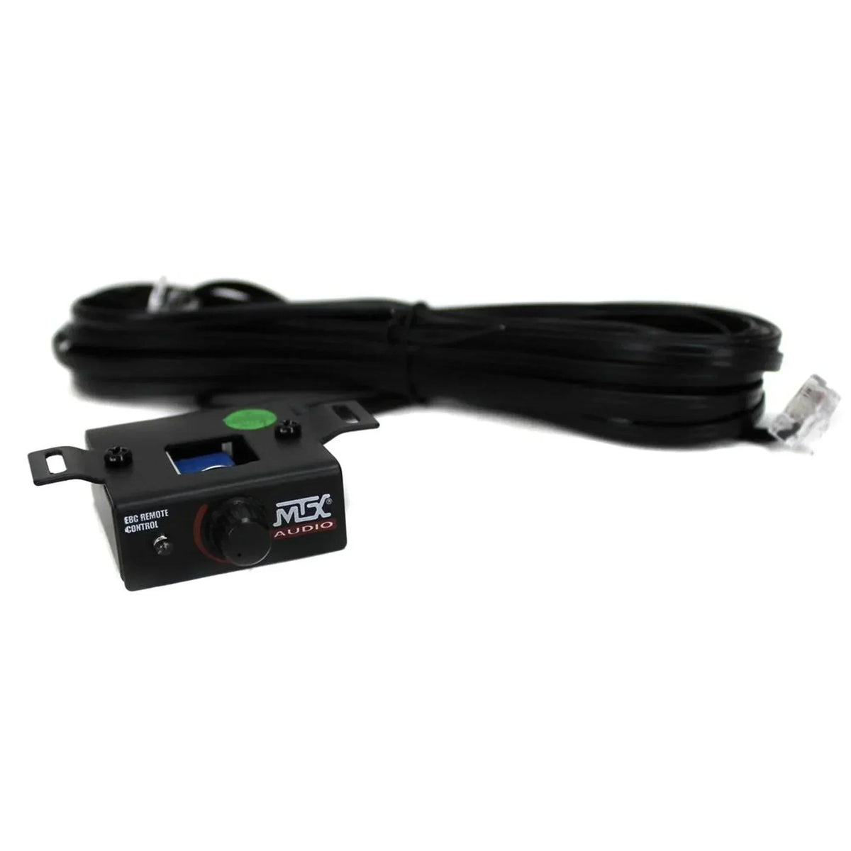 MTX Terminator Dual Loaded 12in 1200W Car Subwoofer Enclosure With Amplifier And 8-Gauge Amp Kit