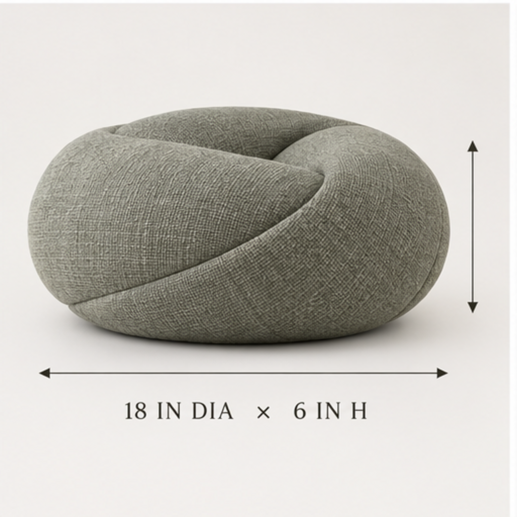 Orbit Knot Accent Pillow