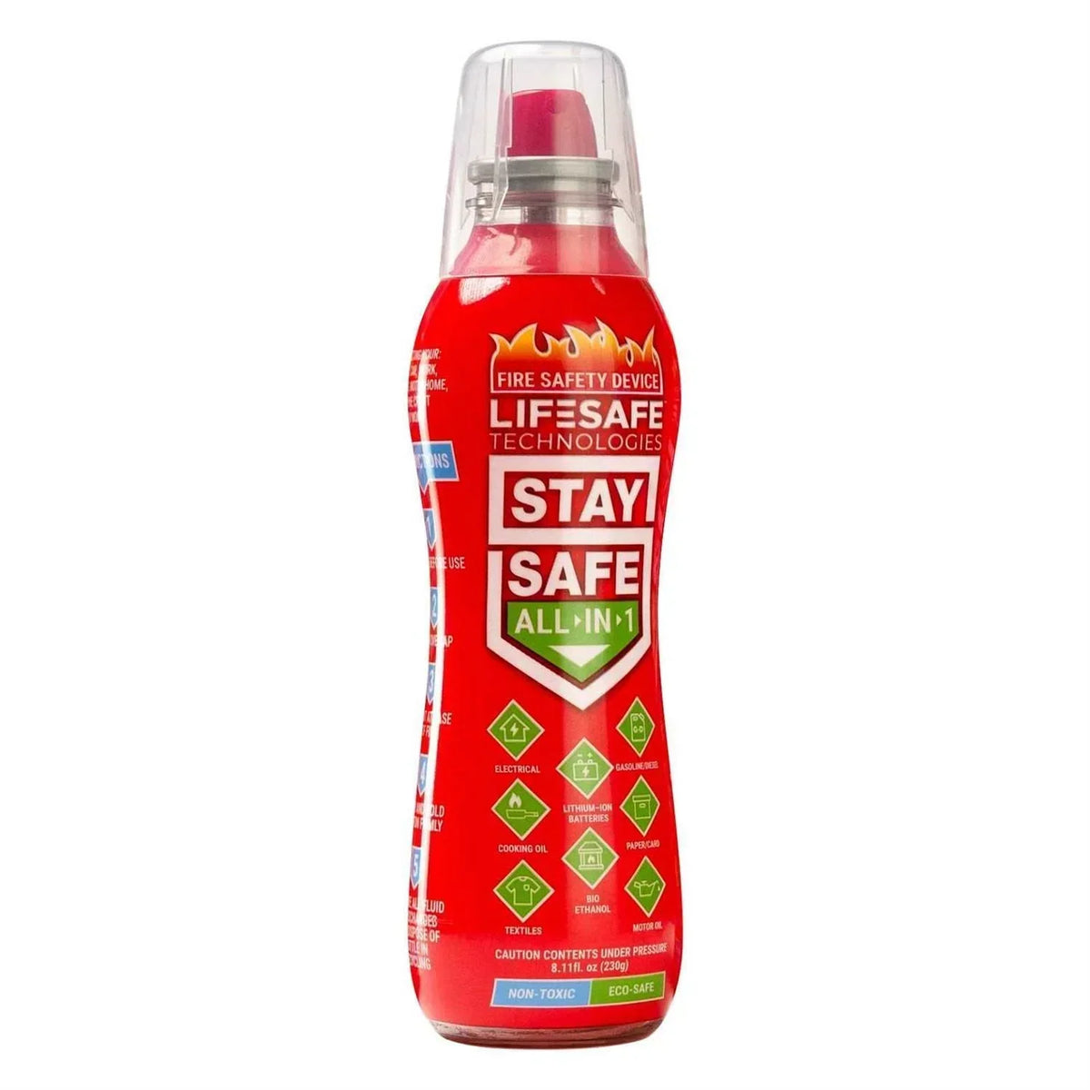 LifeSafe Technologies StaySafe All-in-1 Fire Extinguisher