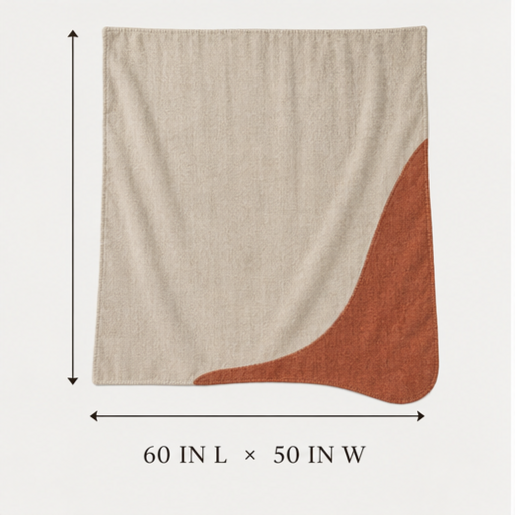 ArcDrape Corner Throw