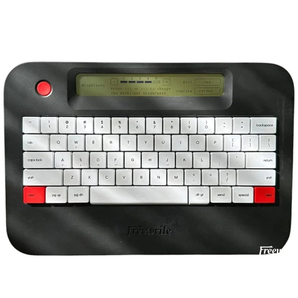 Freewrite Alpha Digital Typewriter - Backlit LCD, Wi-Fi Backup
