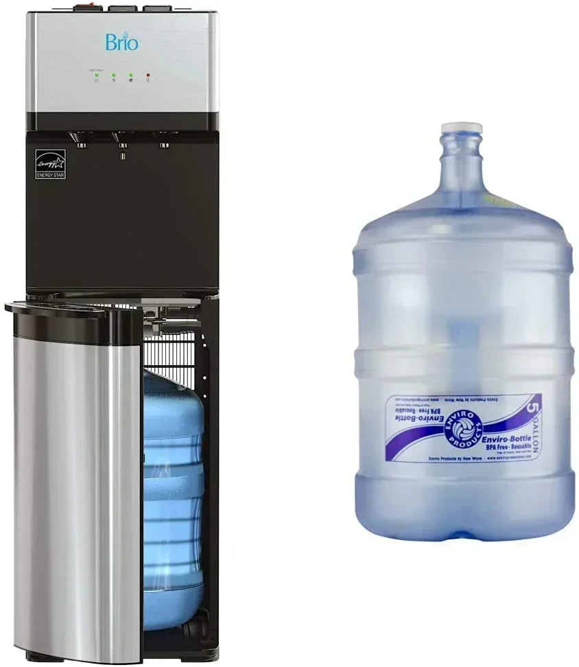 Brio Self Cleaning Bottom Loading Water Cooler Water Dispenser  3 Temperature Settings