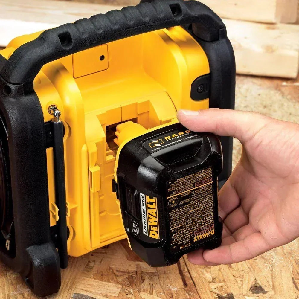 20-Volt Max Compact Corded/Cordless Worksite Radio
