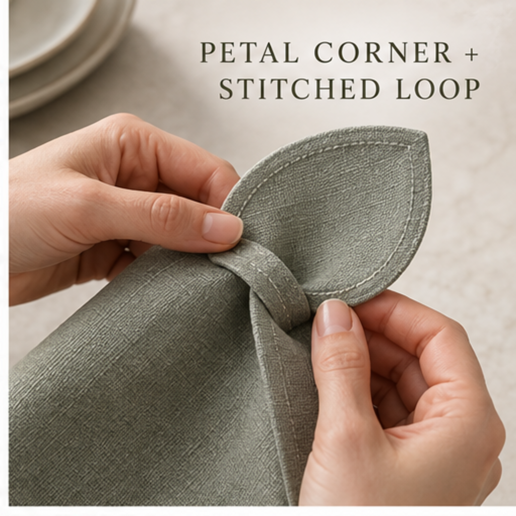 FoldBloom Napkin Set