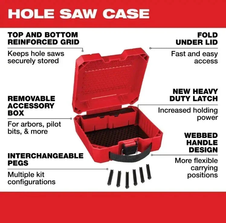 Milwaukee General Purpose Bi-Metal Hole Saw Set, 28-Piece - 49-22-4185