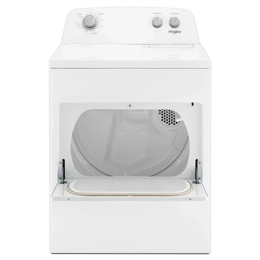 2025 Whirlpool 7.0 cu. ft. Electric Dryer, AutoDryTM System, Wrinkle ShieldTM, White