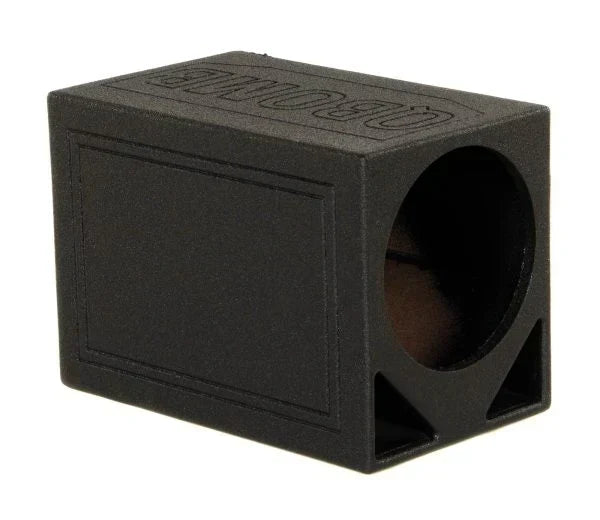 Single 12-Inch Ported Car Subwoofer Enclosure Box, 2.2 Cu. Ft. Air Space