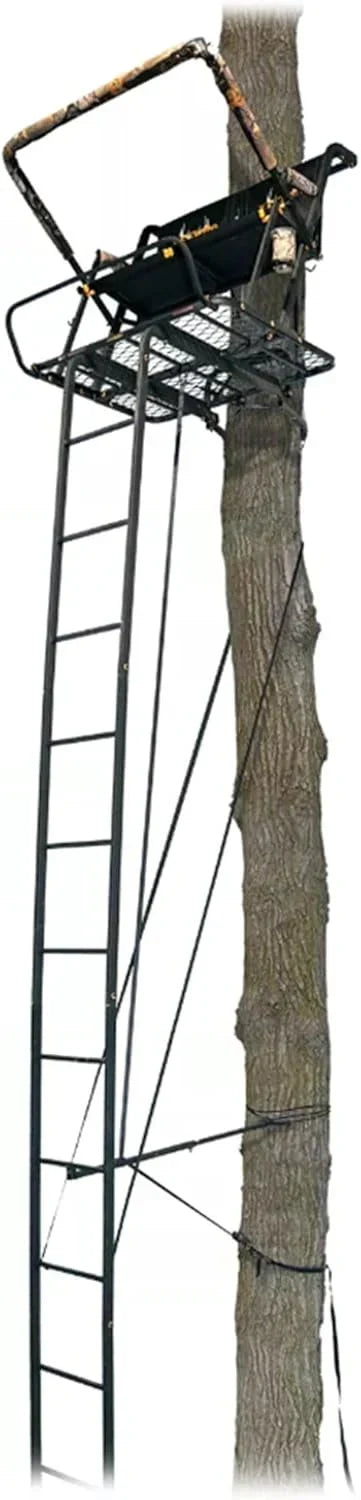 MUDDY Nexus XTL Ladder Tree Stand, 20ft, 500lb Capacity, 2-Person