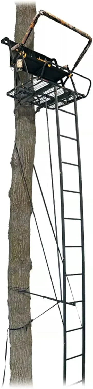 MUDDY Nexus XTL Ladder Tree Stand, 20ft, 500lb Capacity, 2-Person