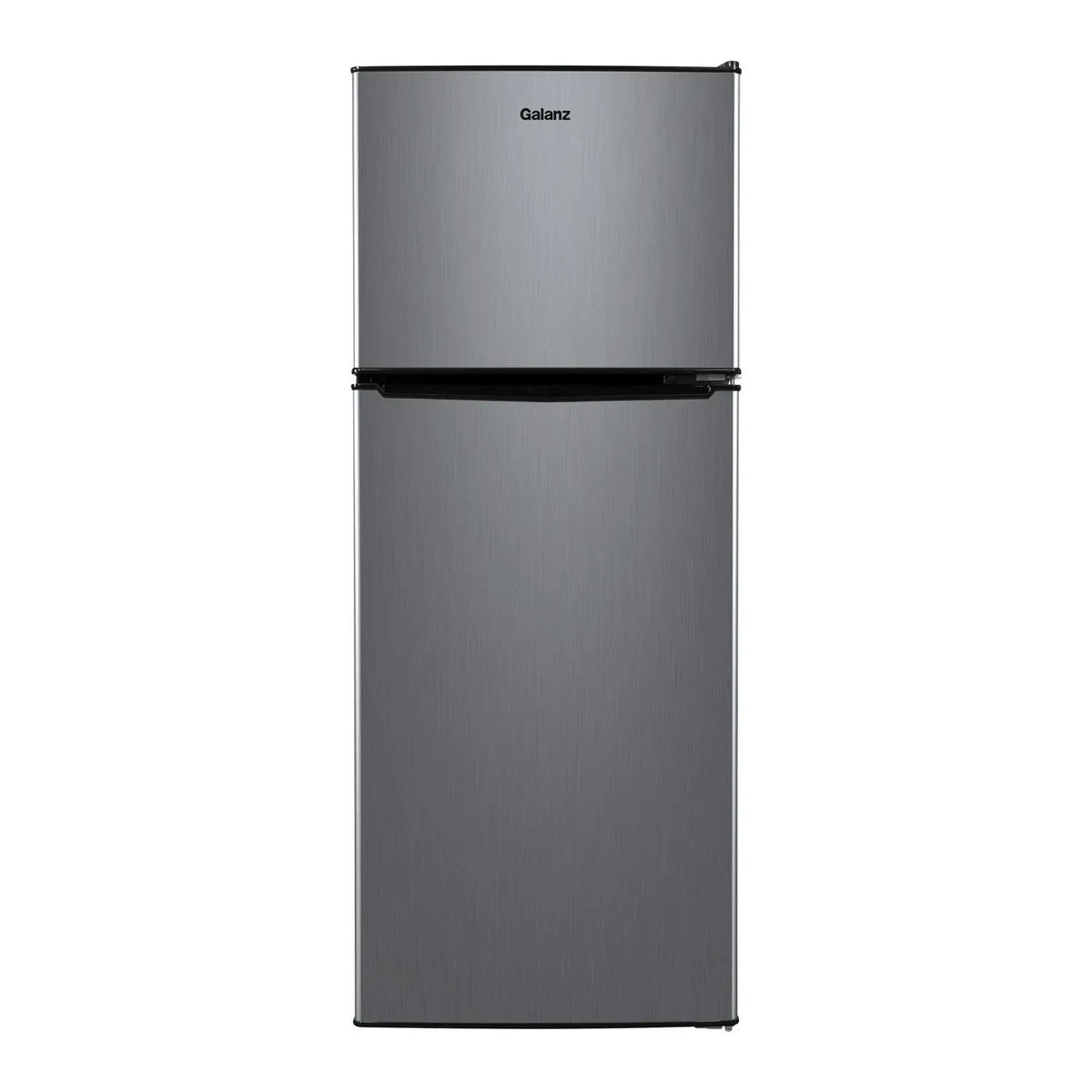 4.6. Cu ft Two Door Mini Refrigerator with Freezer, Stainless Steel