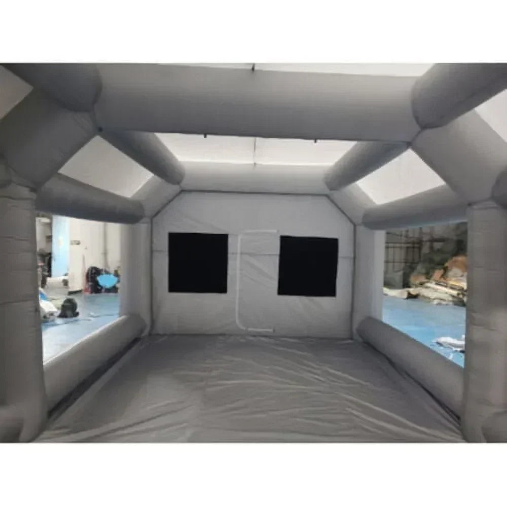 Inflatable Car Paint Spray Booth Work Tent With Filter System 26 x 15 x 10 Ft