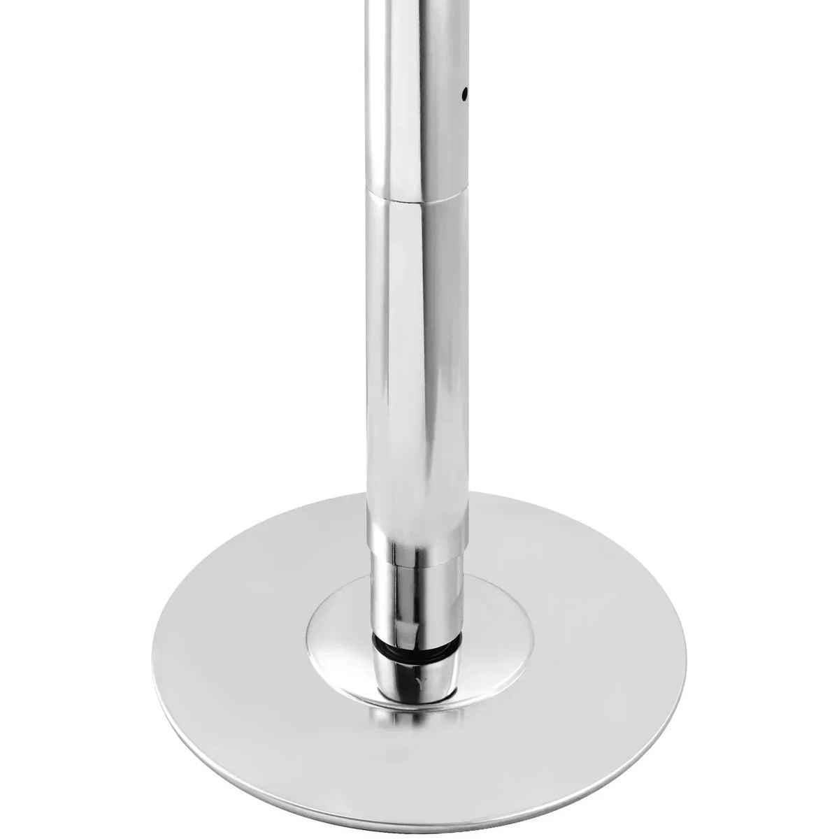 KFFKFF Dance Pole Set, 45mm Stainless Steel, Silver - HM-590S