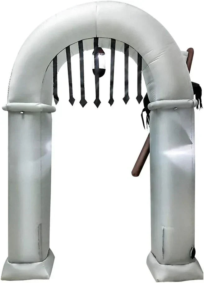 Halloween Inflatable Grim Reaper's Arch, 7.8 ft.
