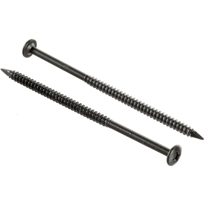 Drill-Tec #12 Standard Roofing Fastener Screws, 3 in., 1,000 Count (Bucket)