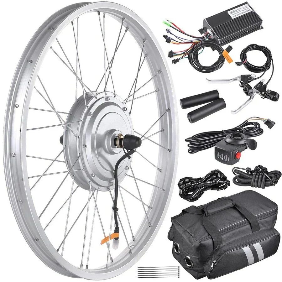 24 Inch 36V 750W Front E-Bike Hub Motor Conversion Kit