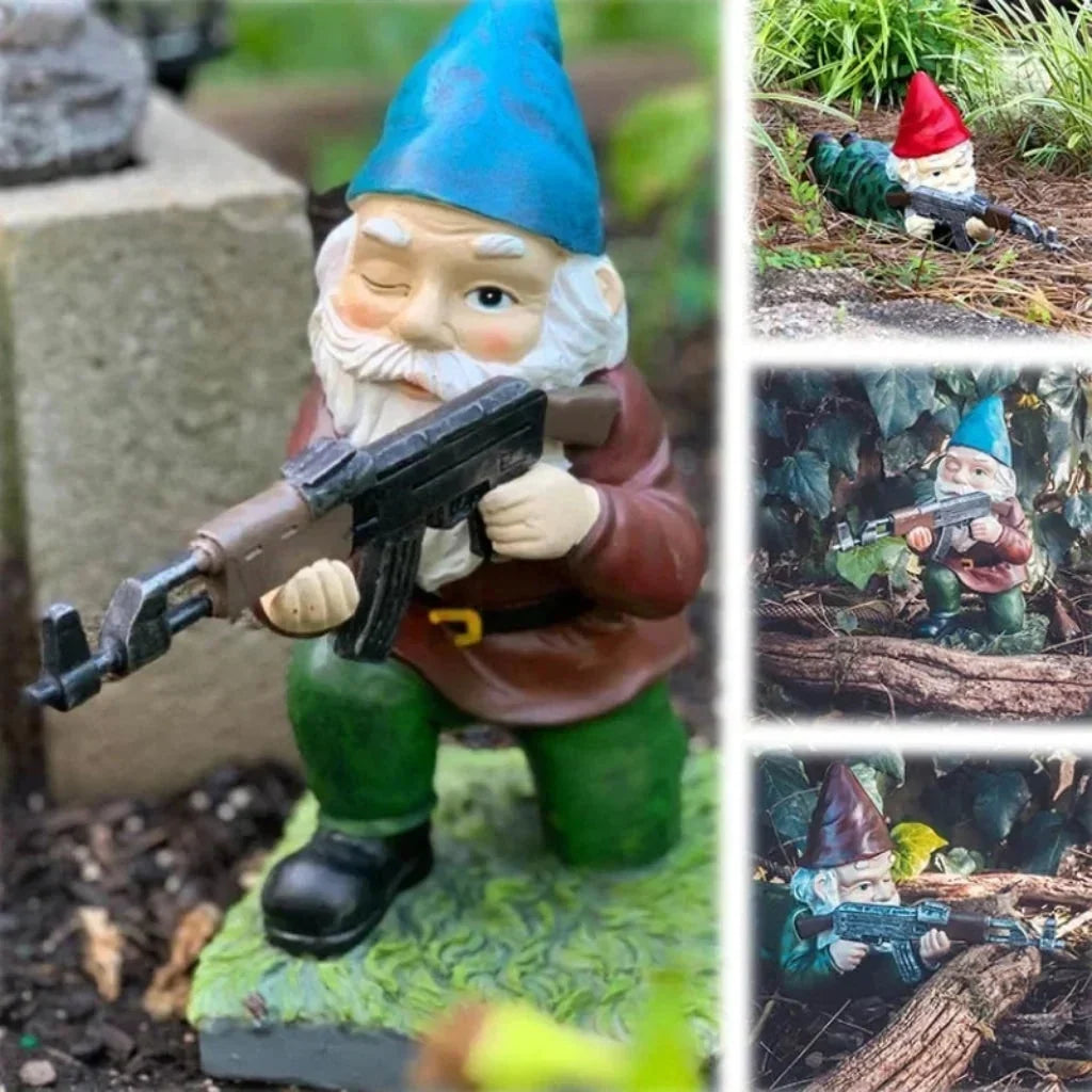 Halloween Decoration Garden Gnome Unique Outdoor Accent