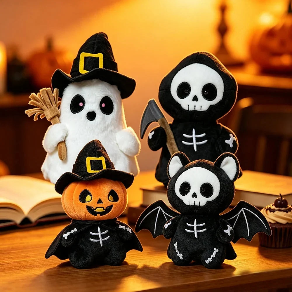 Halloween Character Plush Toy Set