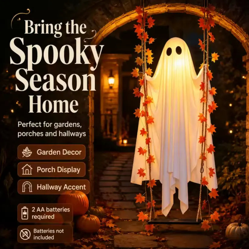 HauntedSwing™ Halloween Ghost Lantern